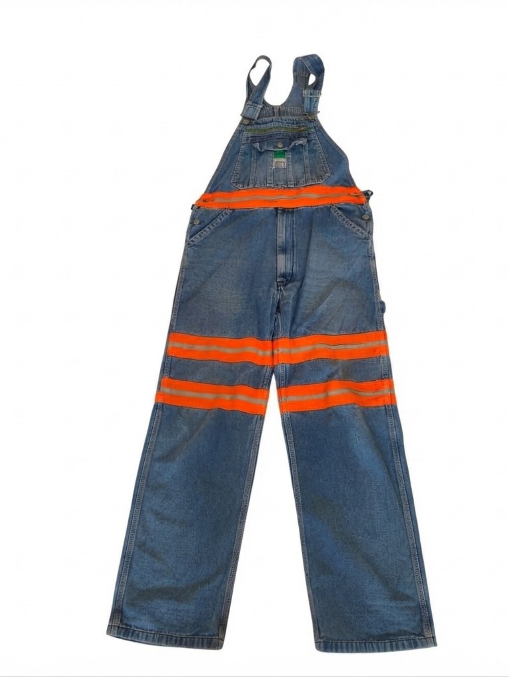 Liberty Overalls High Visibility Denim Workwear Jeans 34 Liberty Overalls High V